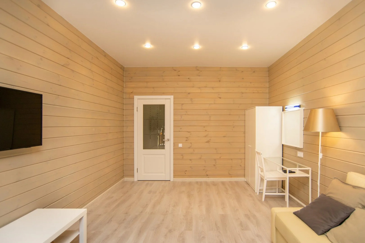 Бунгало с мангалом и верандой на Банном