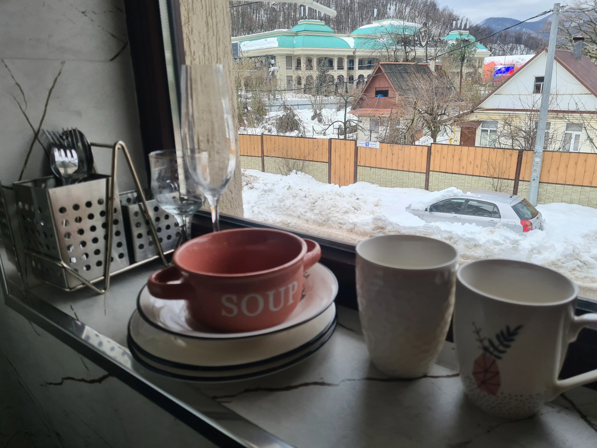 Апартаменты с бассейном и баней