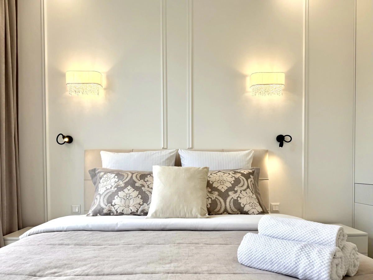 Квартира Роскошная с Дизайнерским Люкс Решением и Видом на Реку и Москва-Сити