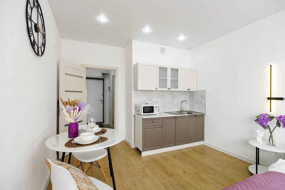 Квартира на 24 этаже с панорамным видом на две реки