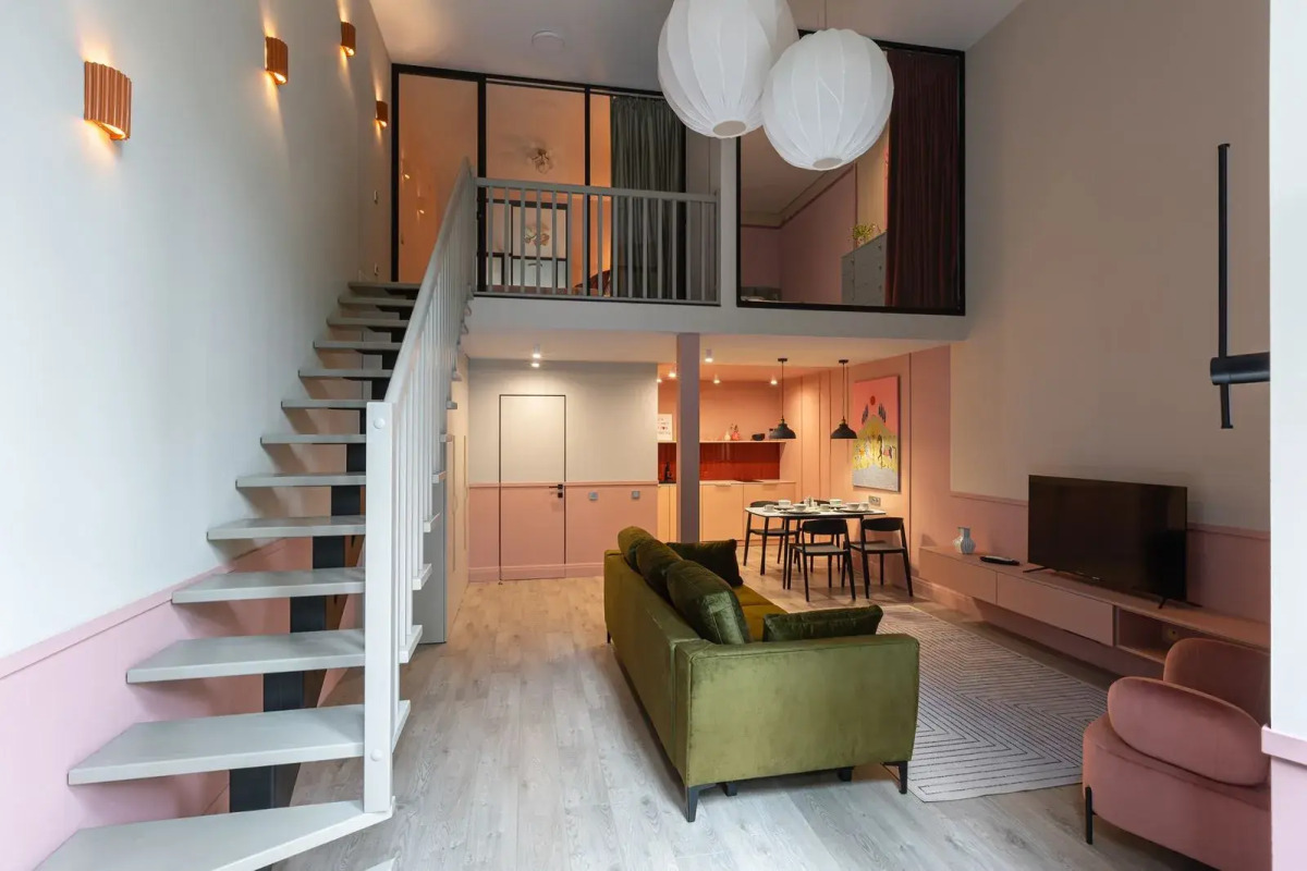 Апартаменты  3-х Комнатные Двухуровневые Pina Colada