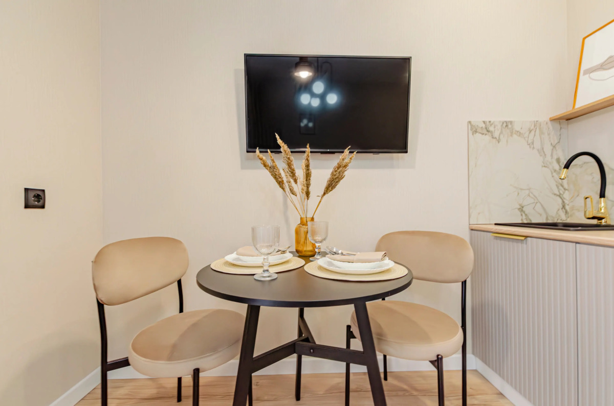 Апартаменты Йорт Уютная Студия в Жк Открытие