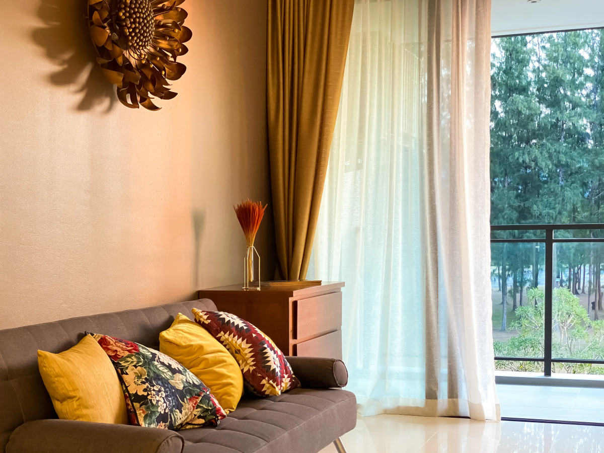 Апартаменты 2 спальни с видом на озеро в шаге от моря