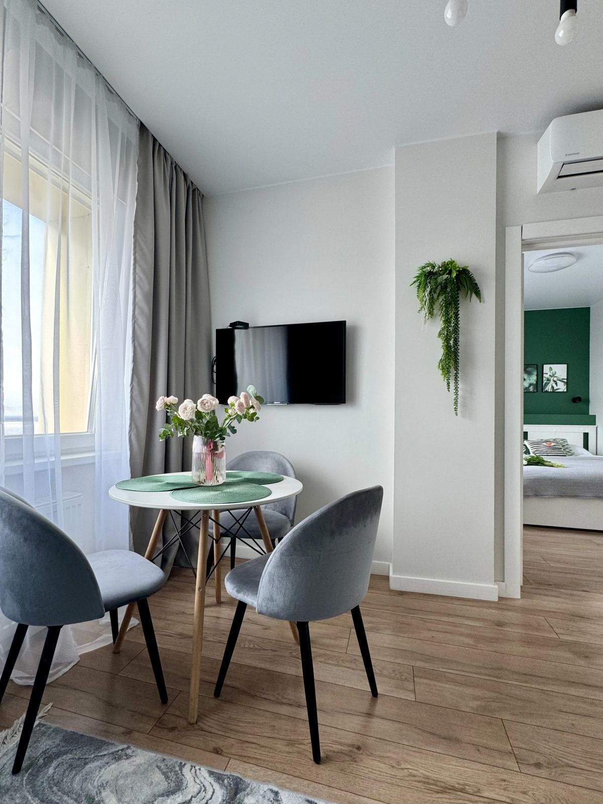 Апартаменты Зелёная квартира с потрясающим видом