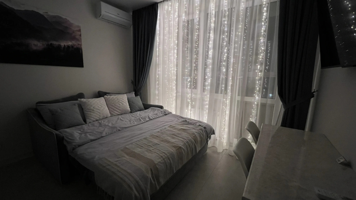 Квартира Студия с Видом на Горы в ЖК Яблоневый