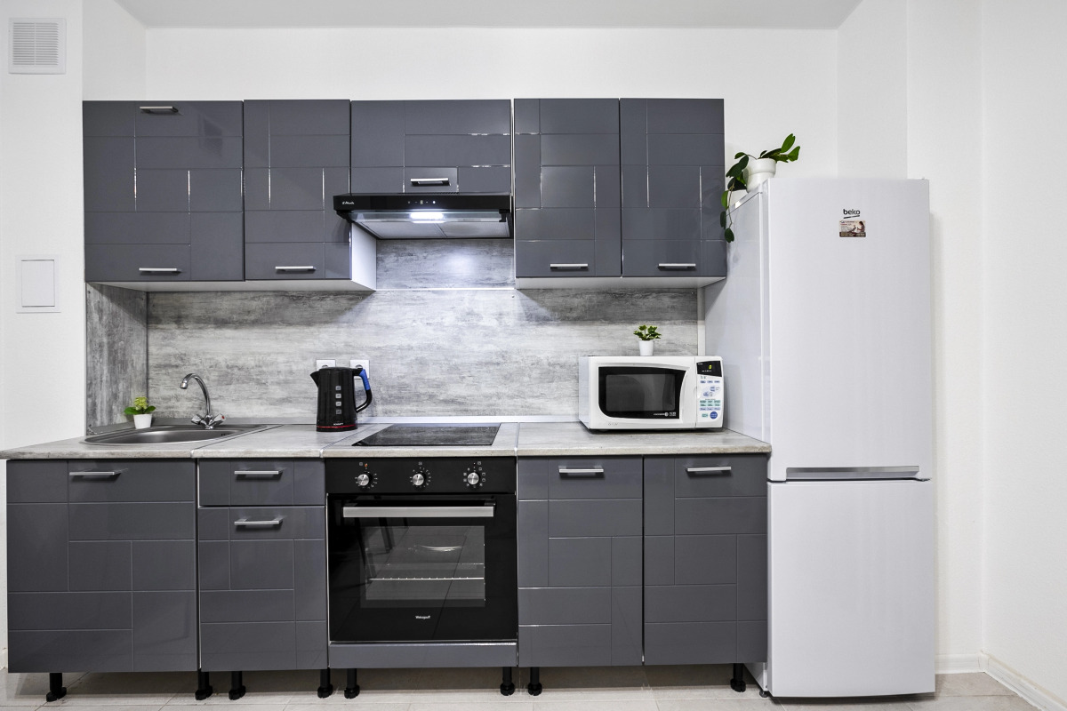 Апартаменты Новая Трехкомнантная Квартира в Новом Доме