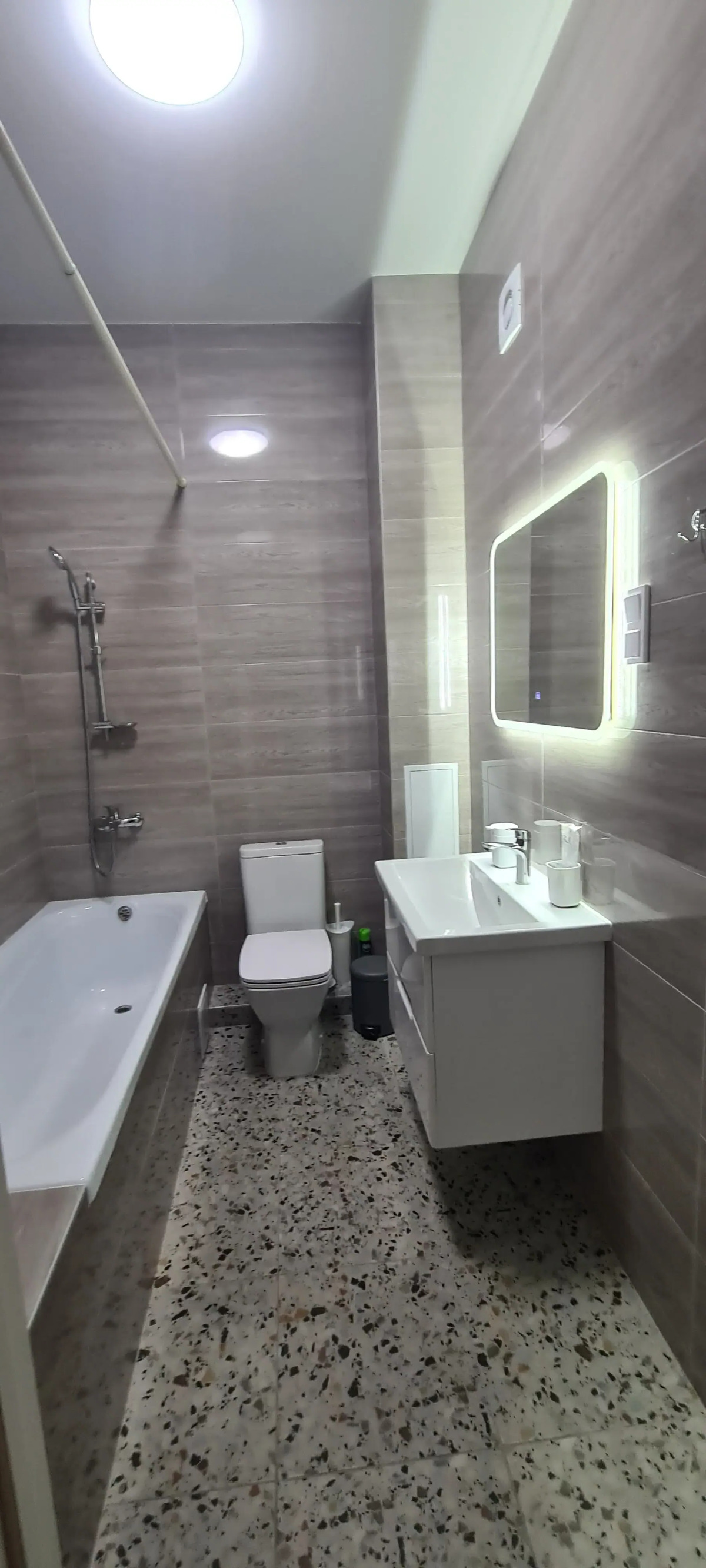 Квартира Уютная в ЖК с фонтаном у моря