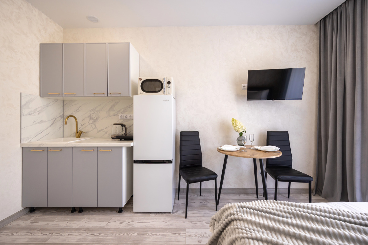 Апартаменты LovelyHome39 Студия №2 в Центре Курортного Города