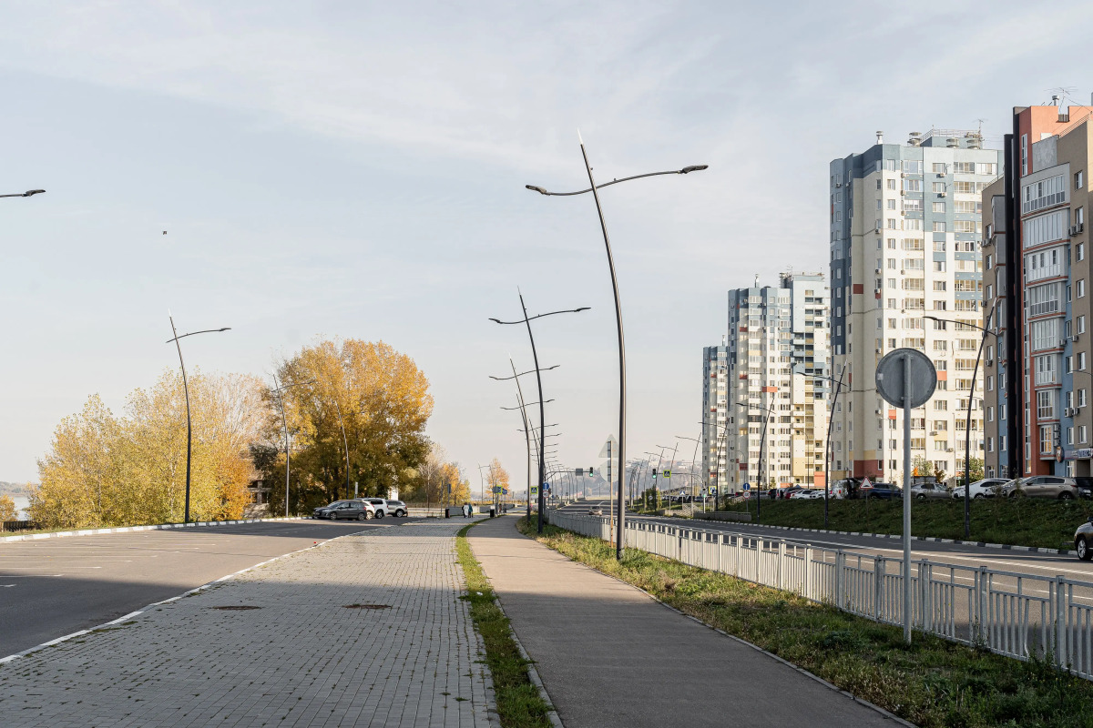 Апартаменты с видом на Волгу