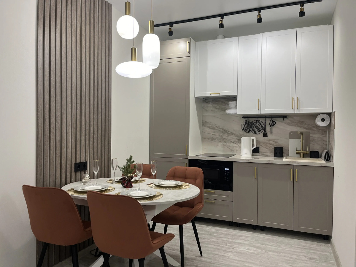 Квартира Парадайз LUX с камином в центре