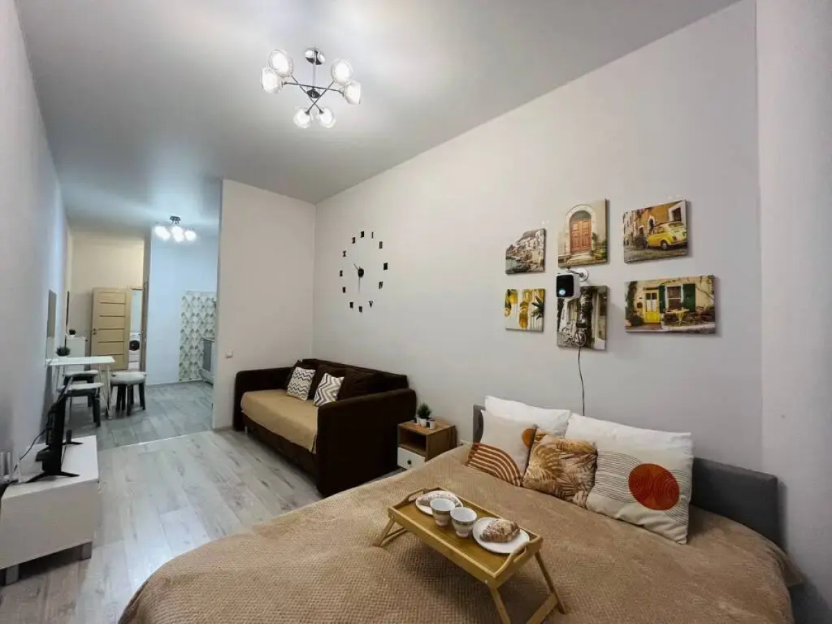 Апартаменты Happy People  в доме  с Термы Видное и ТЦ Галерея 9-18 № 5