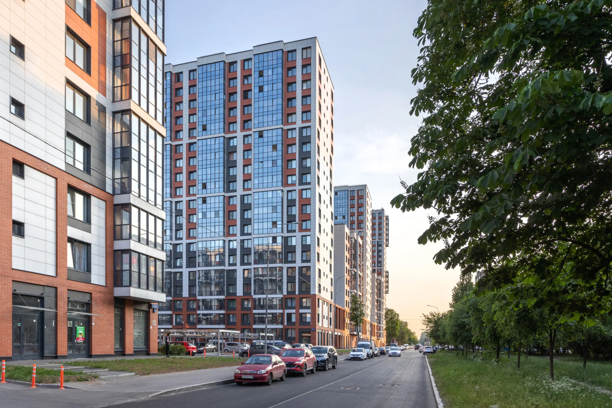 Квартира Kvartirika Black & White с красивым видом на город