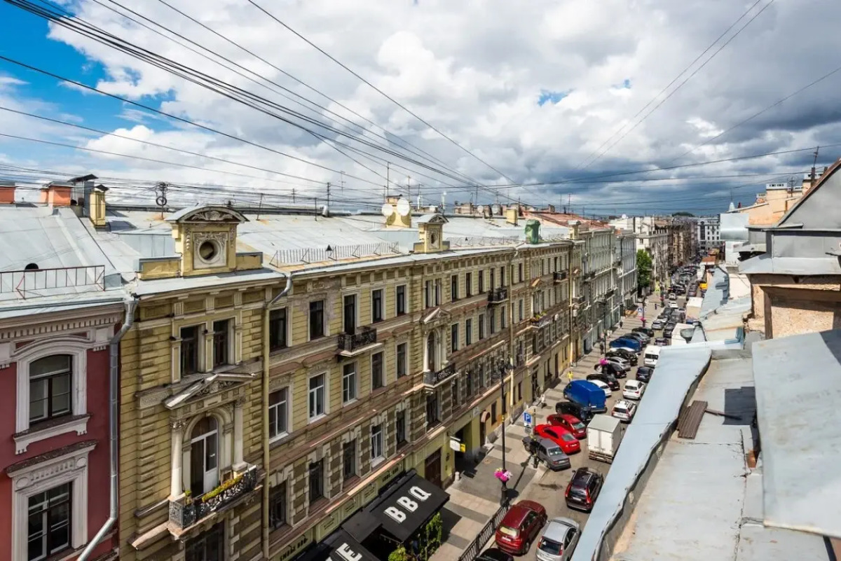 Апартаменты D на Рубинштейна с одной спальней №6