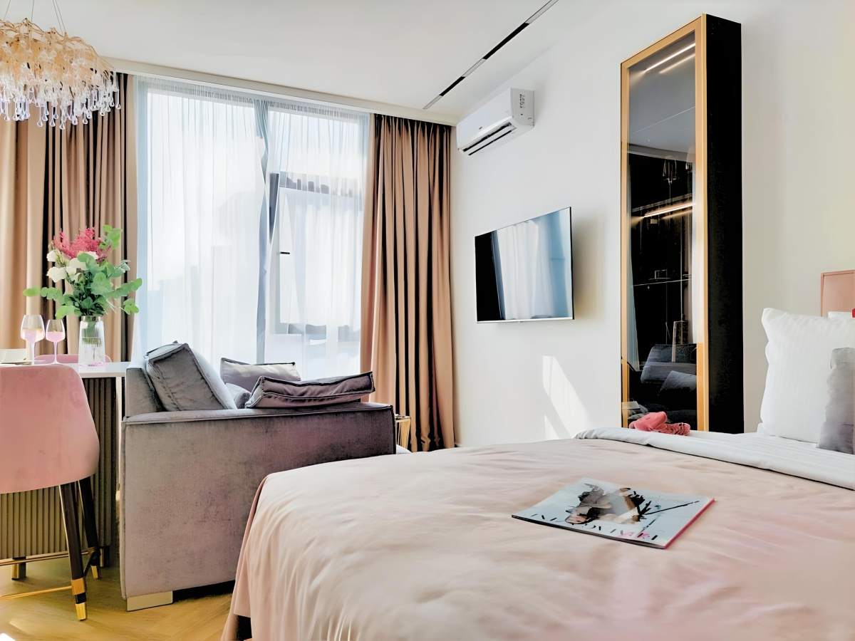 Апартаменты Дизайнерские с бассейном на крыше