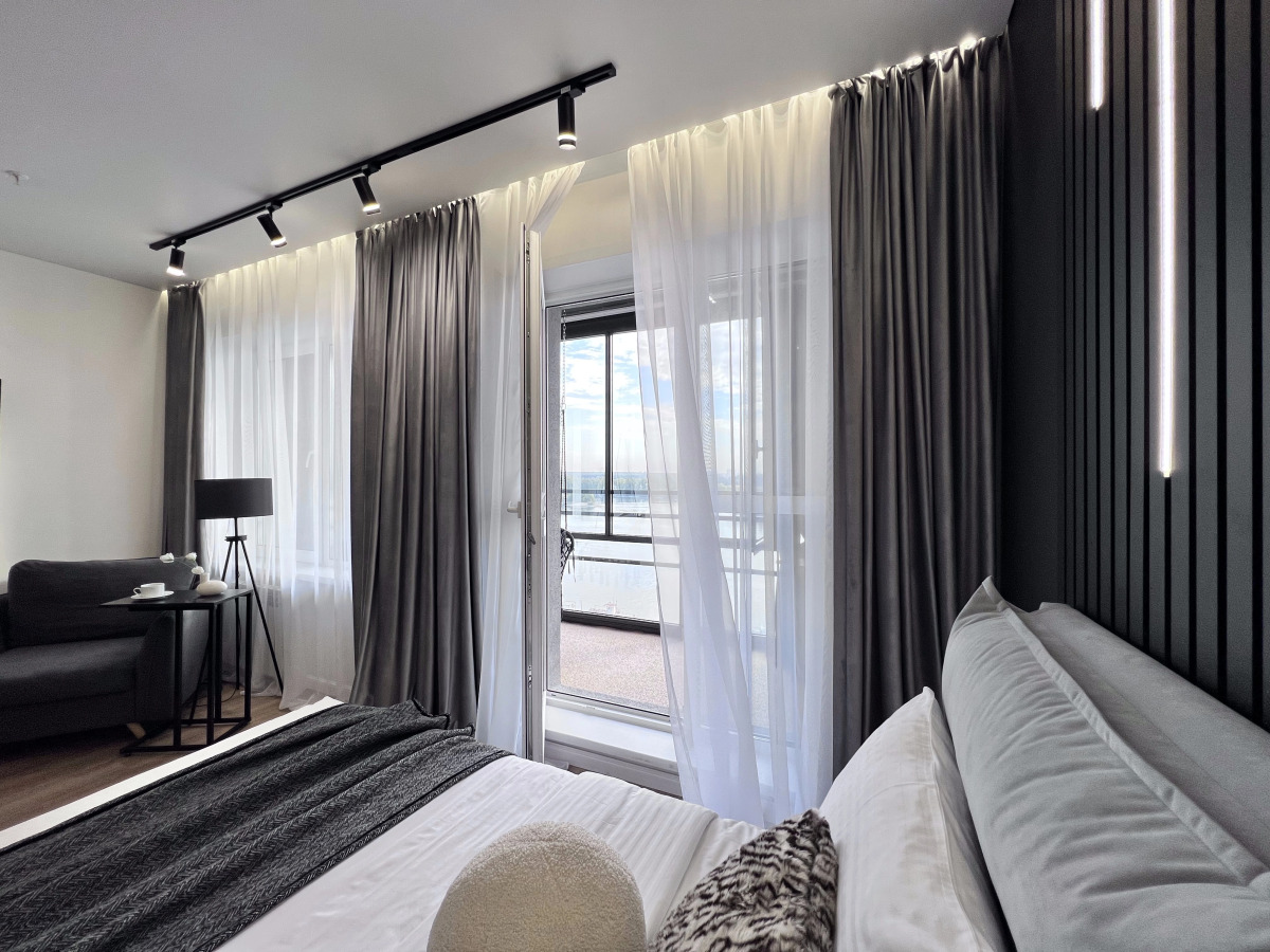 Апартаменты Видовая студия с хаммамом у реки