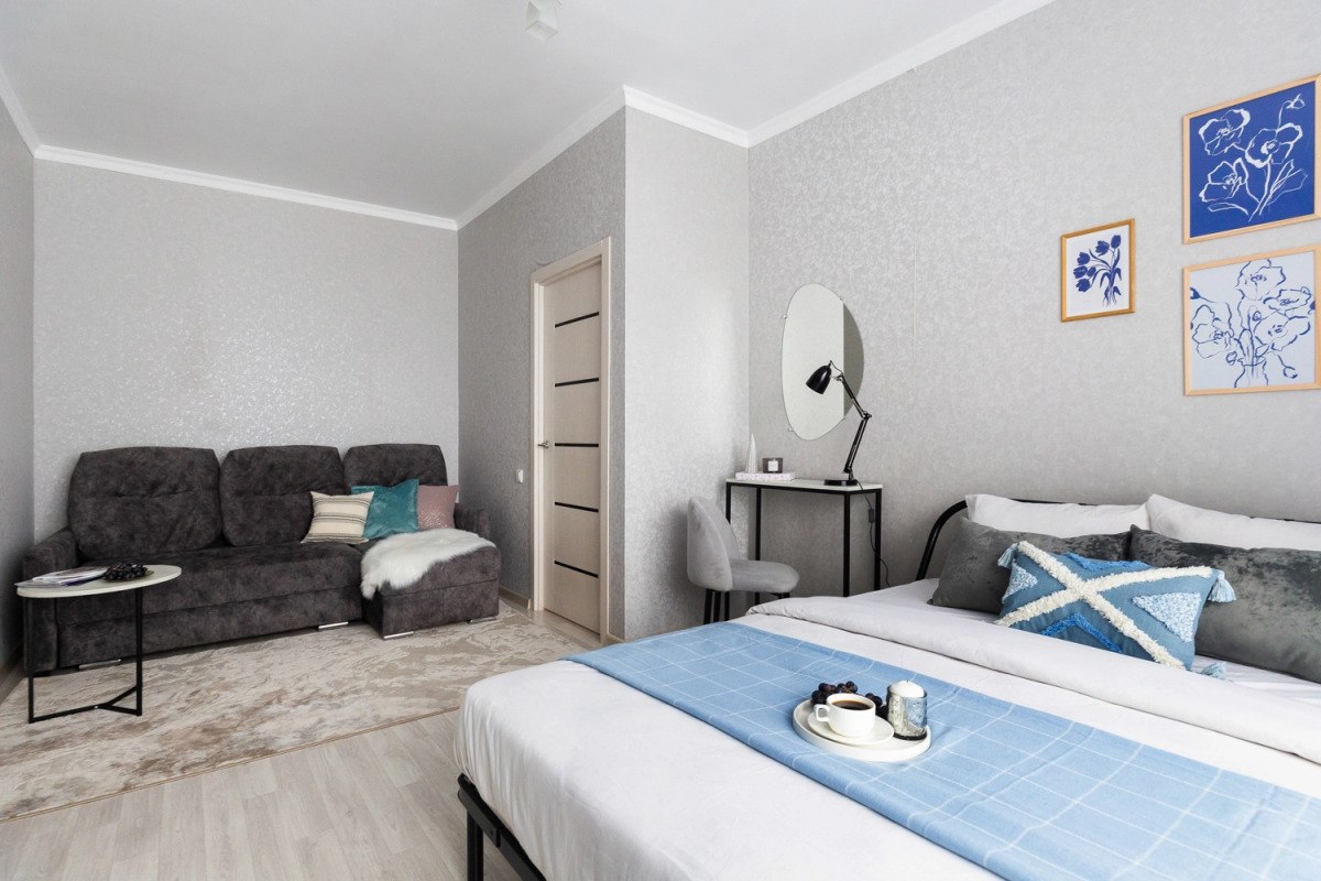 Квартира SleepNSK Уютная двухкомнатная около Аквапарка