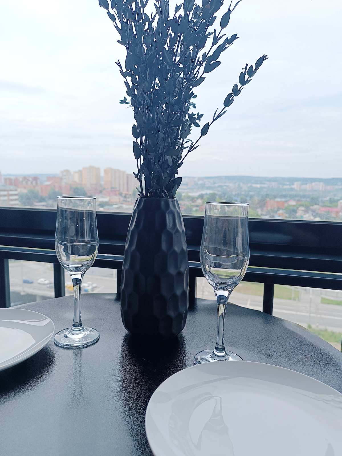 Апартаменты Комфорт с шикарным видом на город