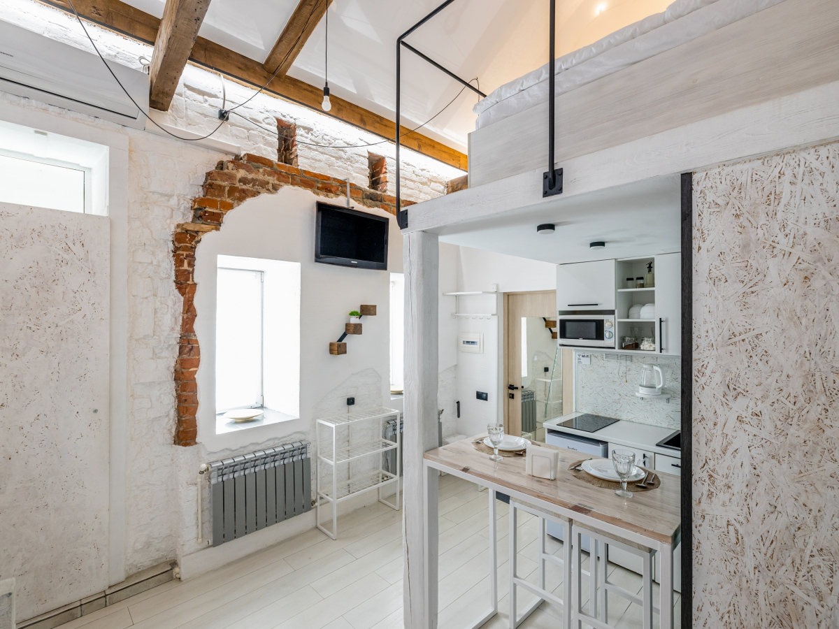 Апартаменты Лофт 4 Двухуровневые на Грузинской Улице 41А