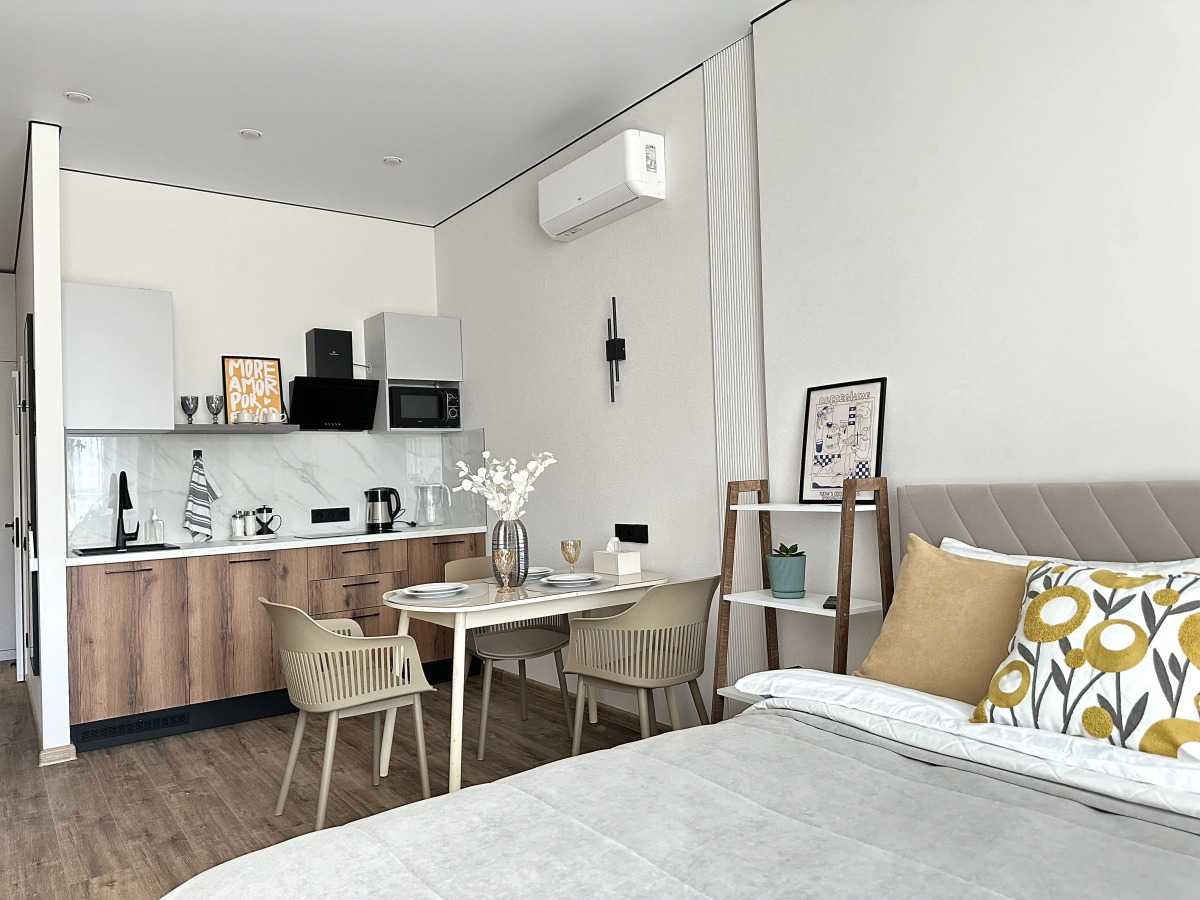 Апартаменты студия в ЖК Бизнес-класса в центральном р-не