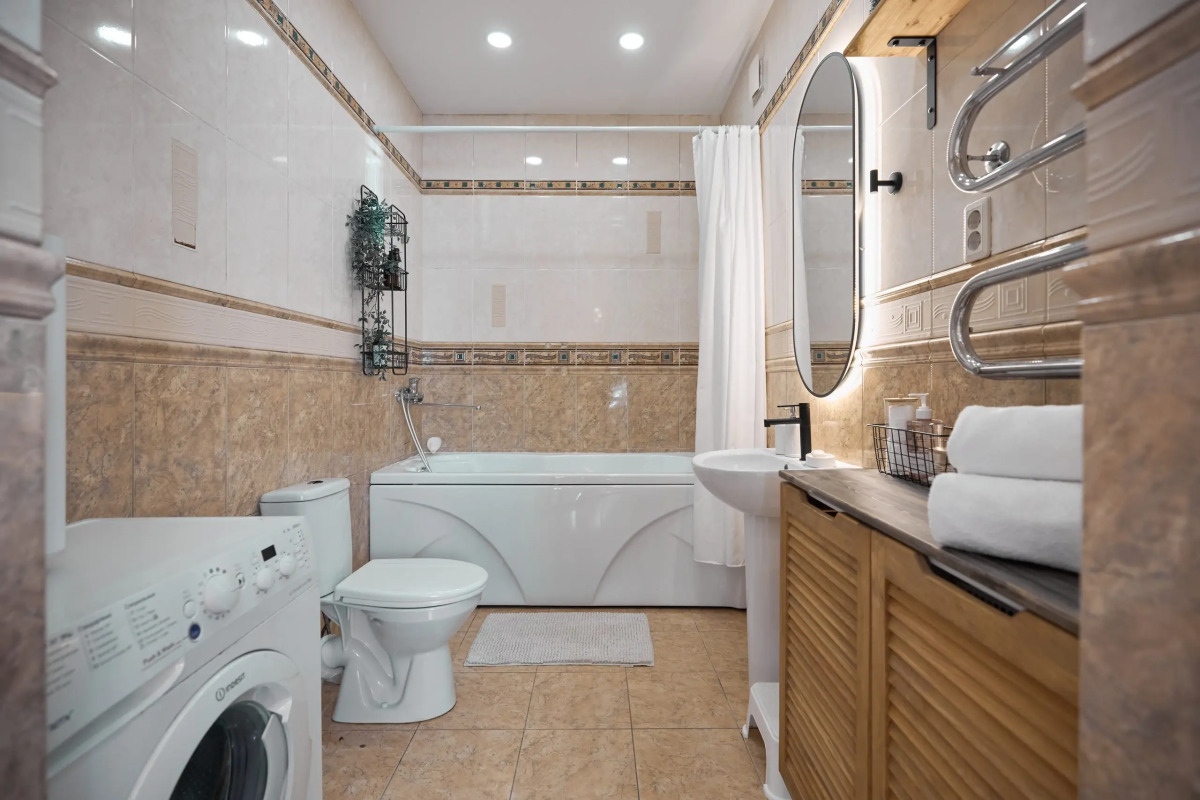 Апартаменты 2х комнатные 5 мин до моря, Скандинавия у моря