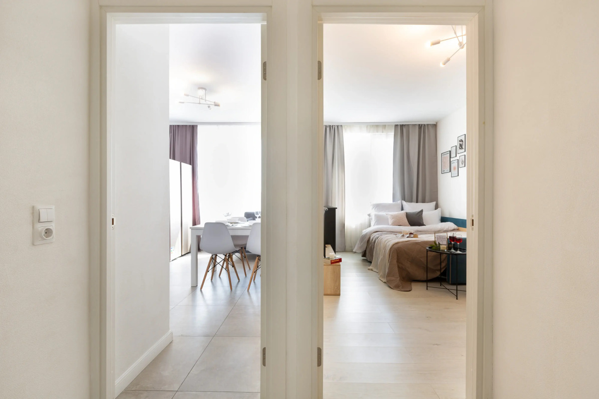 Апартаменты Life Apartments ЖК Спутник, рядом Экспоцентр и ТЦ Vegas