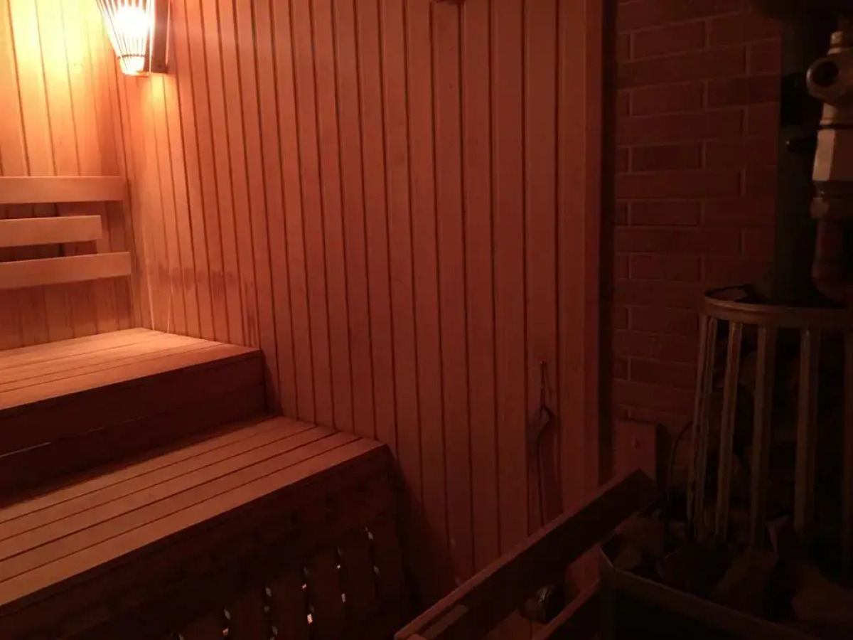 Частный дом с сауной и с зоной барбекю