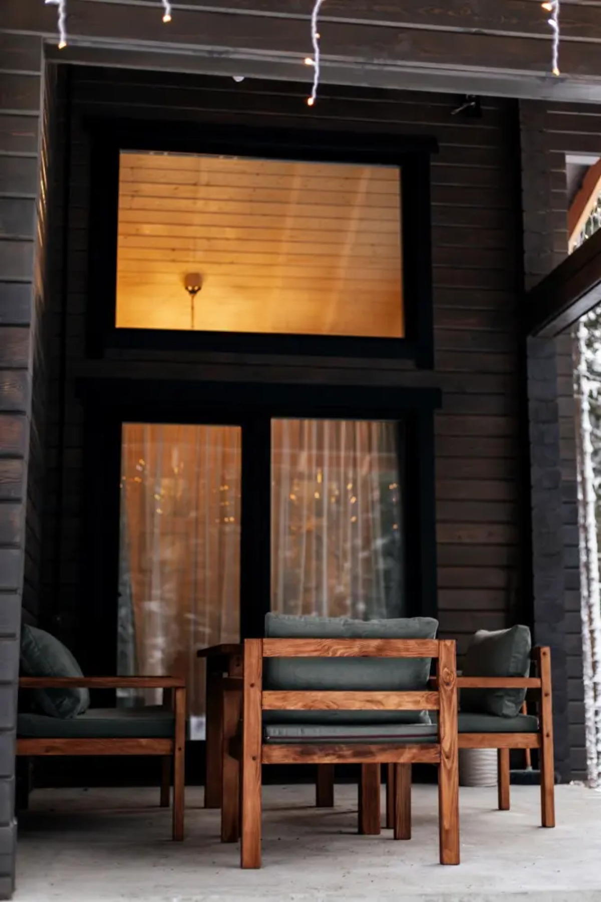 Шале комплекс ВМЕСТЕ дом темный