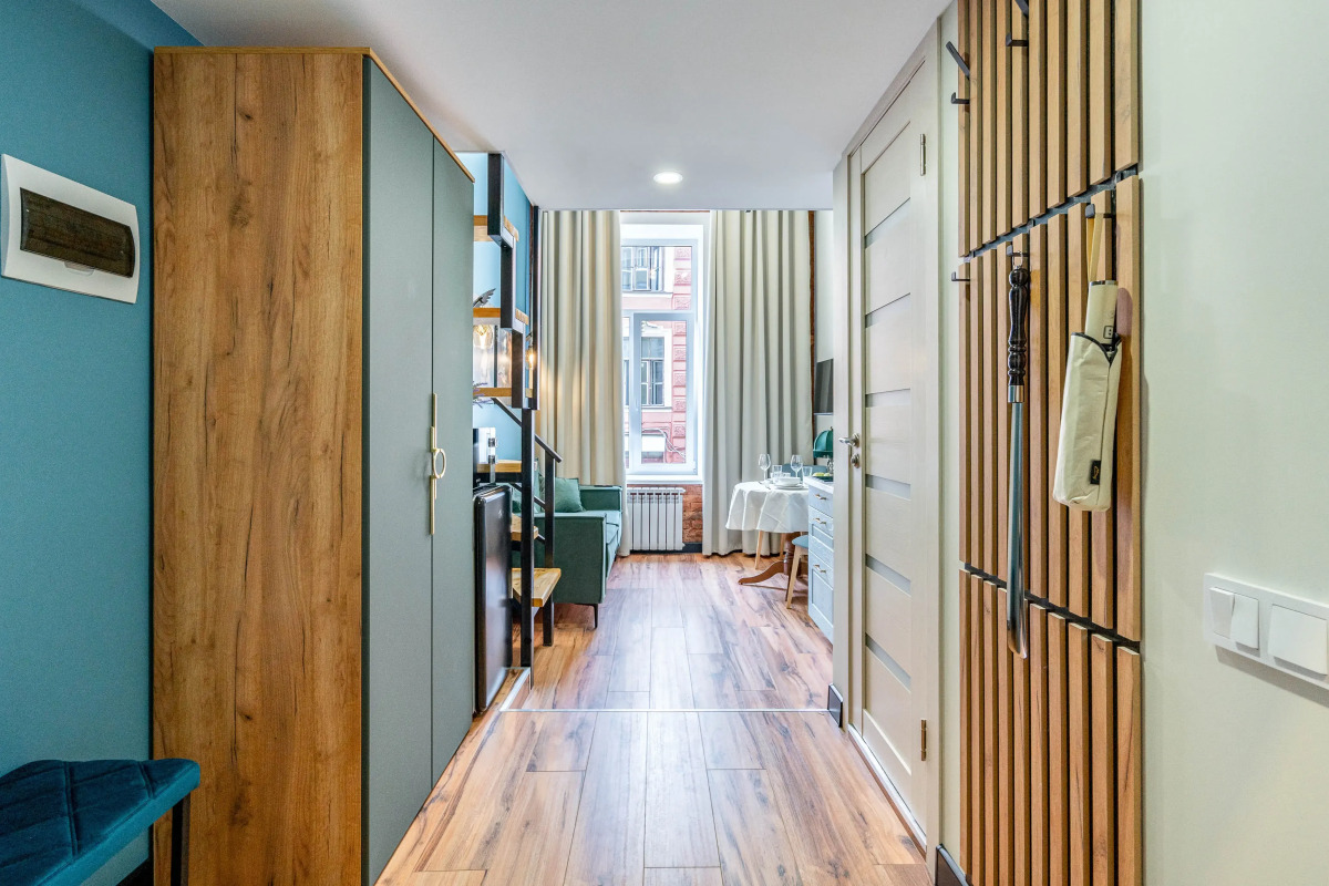 Квартира Уютная студия с дизайнерским ремонтом