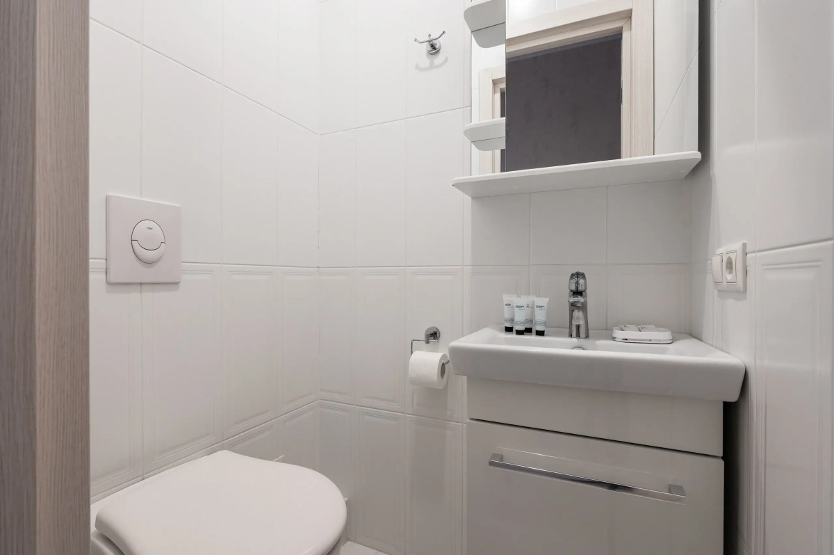 Апартаменты Дом у Дендрария Red apartments Сальвия