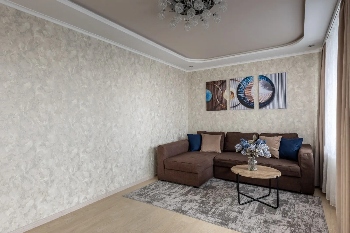 Квартира с видом на город и достопримечательности