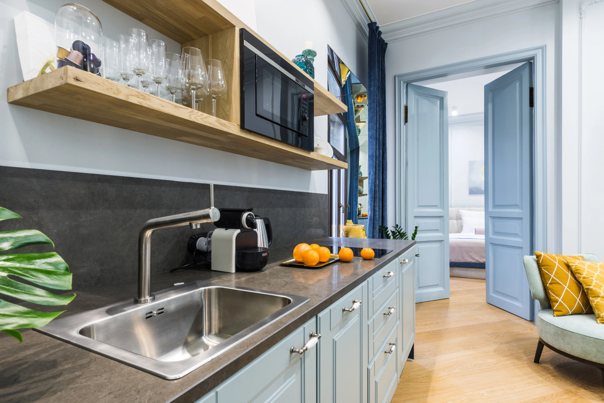 Апартаменты D на Рубинштейна с одной спальней №6