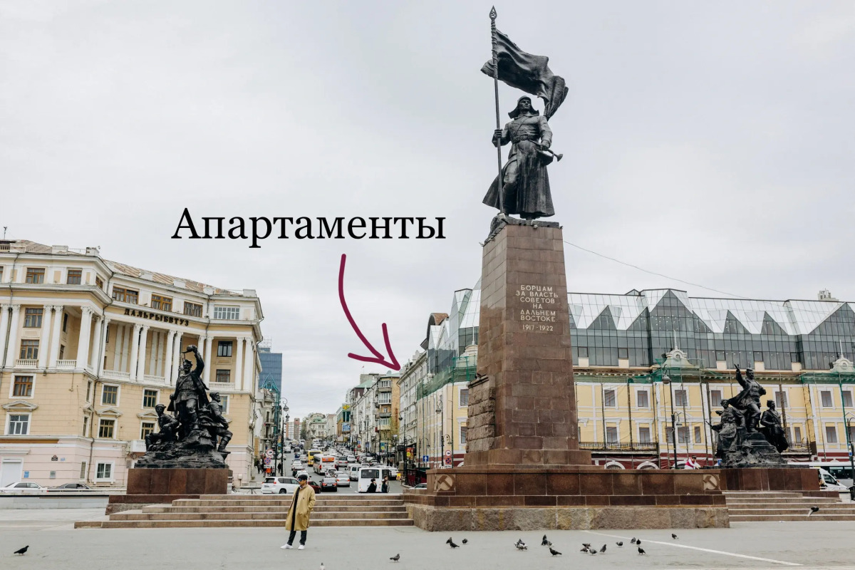 Апартаменты 3 спальни центральная площадь