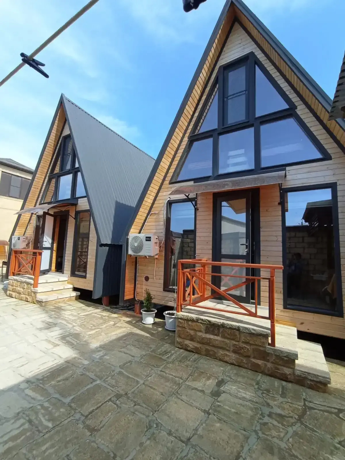 Бунгало А- Фрейм дом у моря