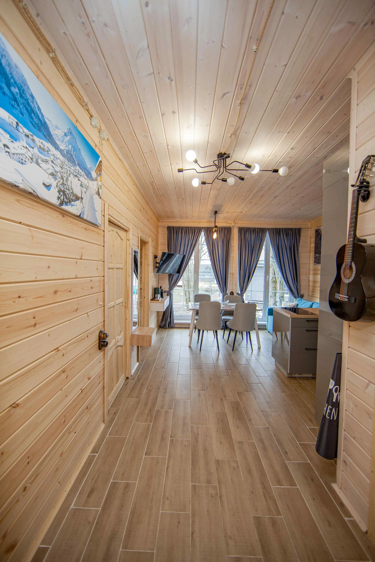 Шале Килиманджаро с сауной в Коробицыно