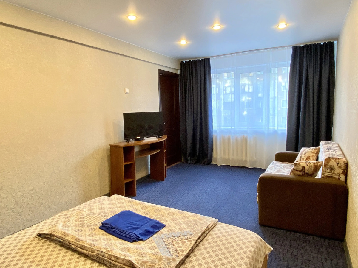 2-к квартира с евро ремонтом в самом центре города рядом СК Олимп