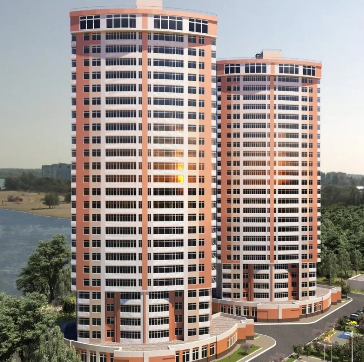 Квартира с Видом на Волгу и Пляж