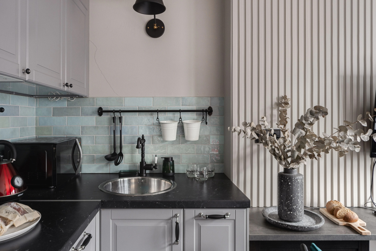 Апартаменты Lalapart Black Emerald с сауной в ЖК Савеловский Сити