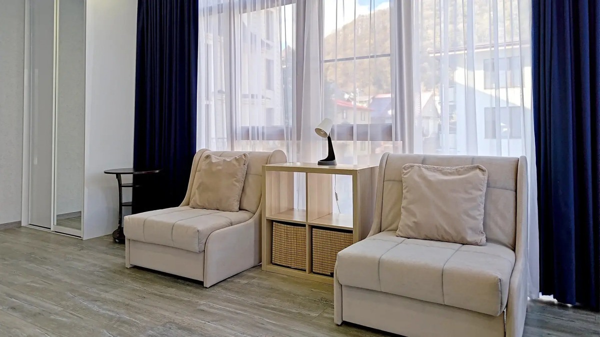 Апартаменты с Панорамным Видом на Горы Лучшая локация Красной Поляны