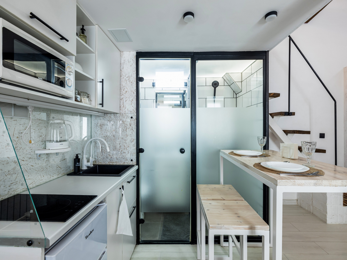 Апартаменты Лофт 4 Двухуровневые на Грузинской Улице 41А