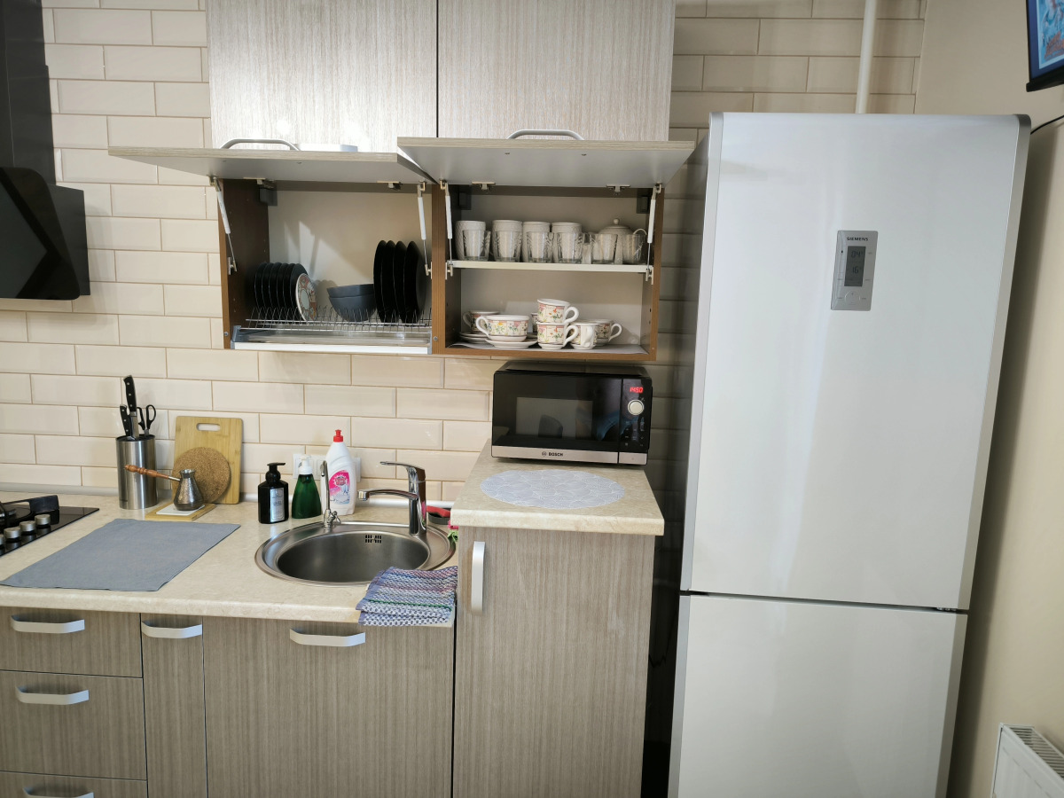 Апартаменты на 8-м этаже в центре, 70 кв. м.