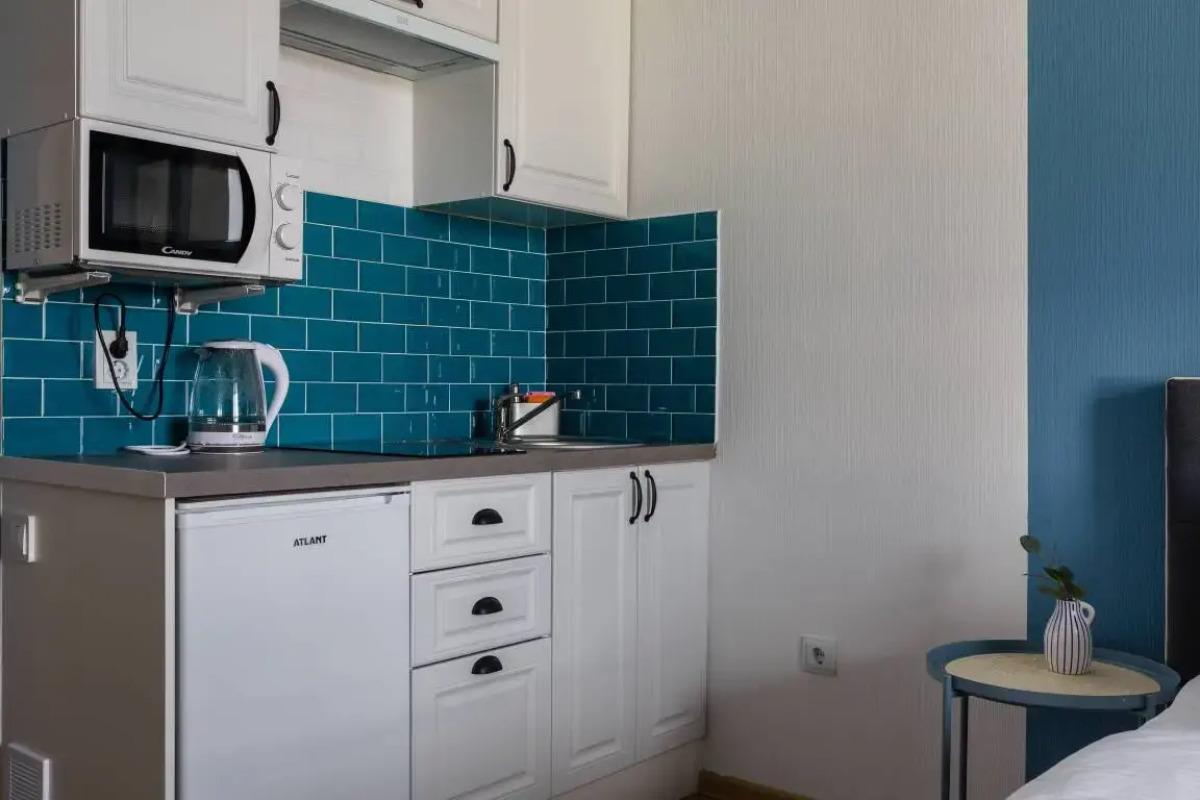 Апартаменты с Балконом и Видом на Море Морской Фасад