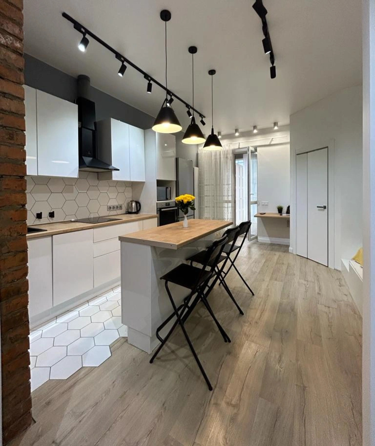 Апартаменты с видом на город