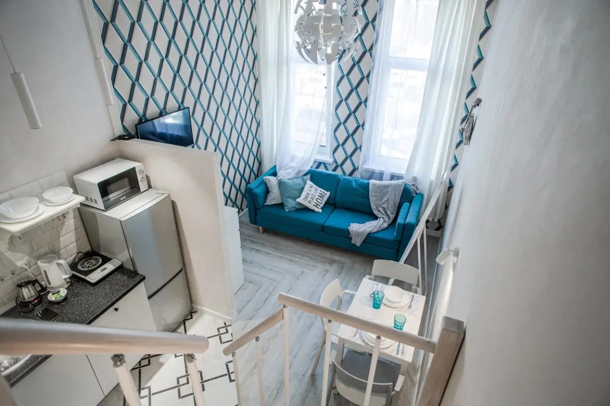 Двухуровневая Квартира Вивальди ElenaSweetHome рядом с ТЦ Москва и Садовод