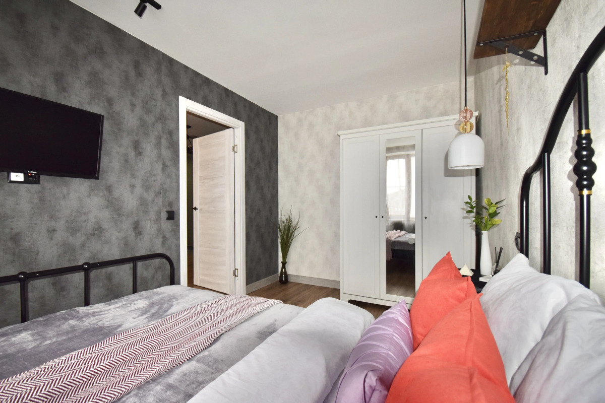 Апартаменты Дизайнерская двухкомнатная квартира в Кронштадте