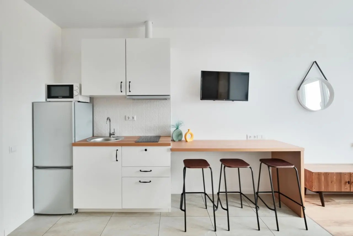 Апартаменты Морент с дизайнерским ремонтом в ЖК «Фрукты»