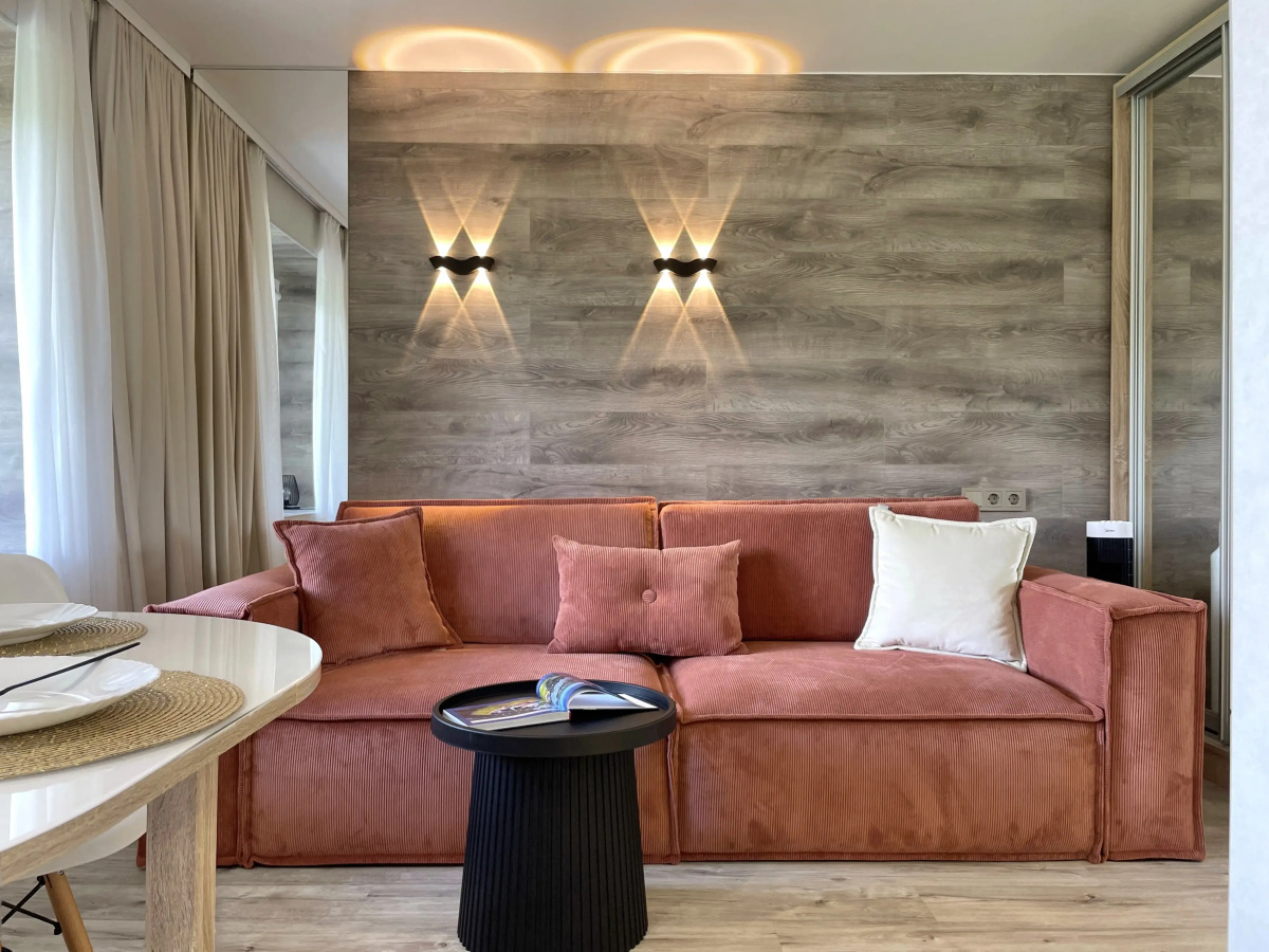 Апартаменты Стильные с Панорамным Видом