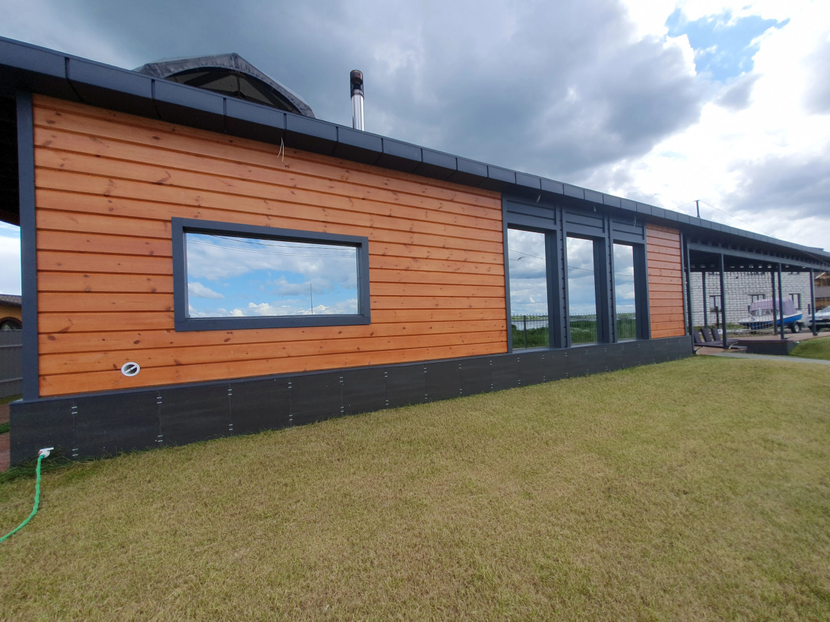 Частный дом Дом c сауной на берегу Волги