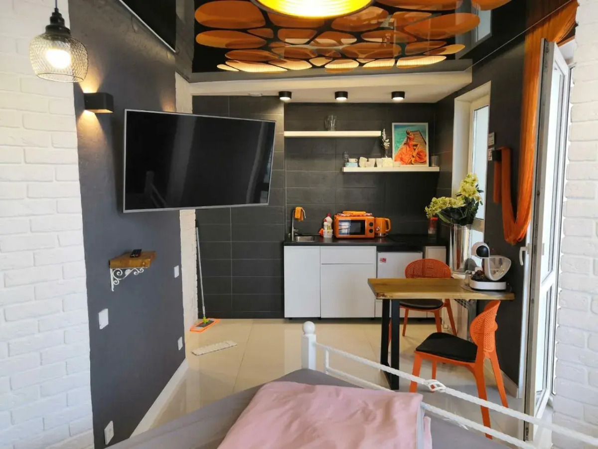 Апартаменты ЖК Автограф Оранжевый закат