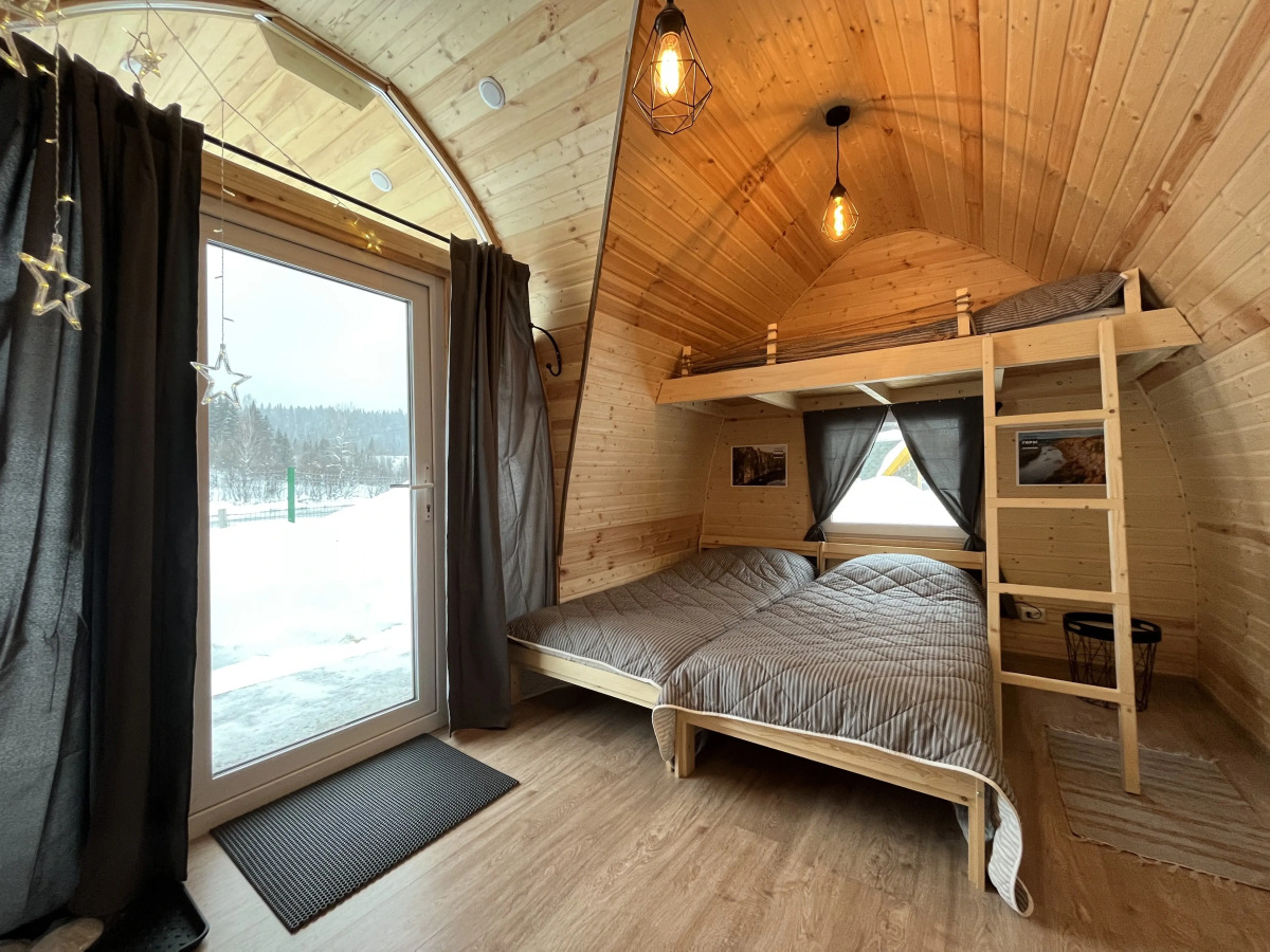 Глэмпинг Горы Реки