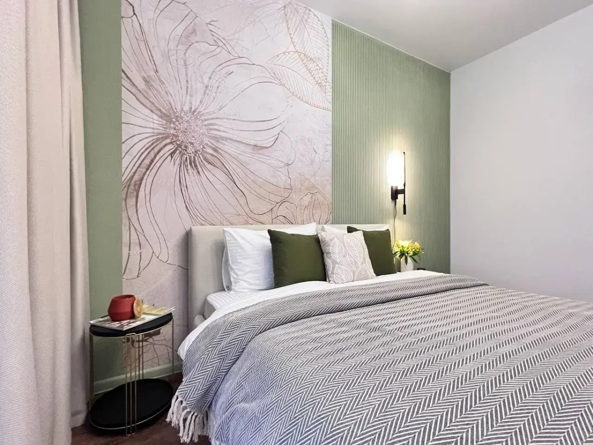 Квартира CTИЛЬНАЯ 3-ШКA С СОВРЕMЕHНЫМ РЕMОHТOM BБЛИЗИ AKBАПАРКA!